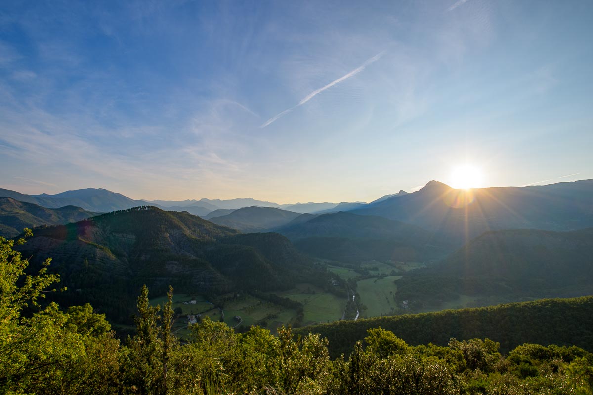 Camping en montagne dans les Alpes de Haute-Provence