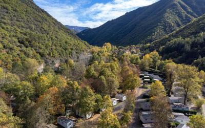 DJI 0002 camping les eaux chaudes alpes de haute provence montagne